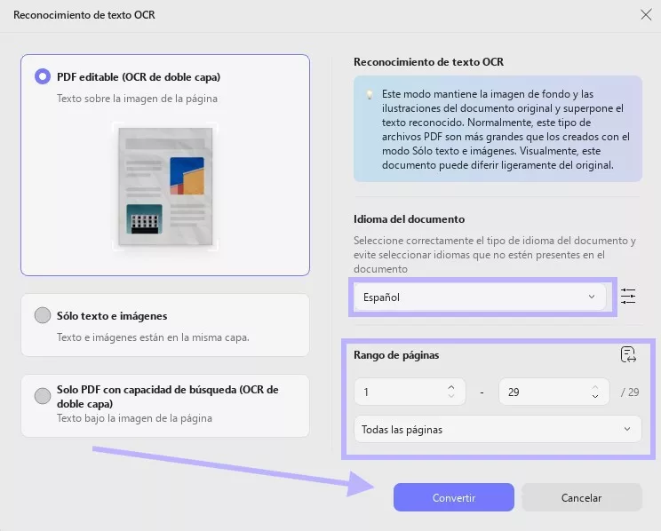 realizar software ocr