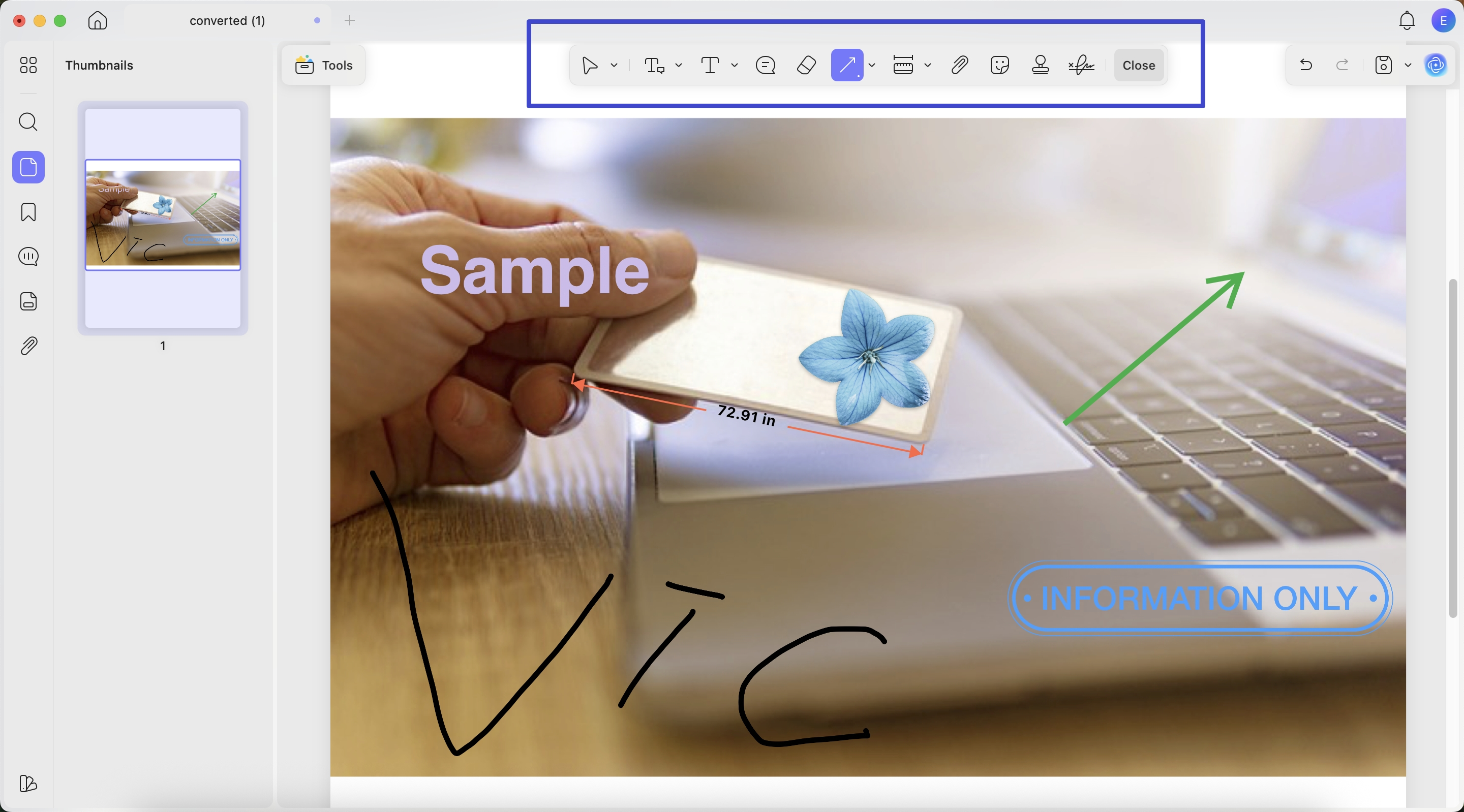 editing, highlighting and annotating pdf