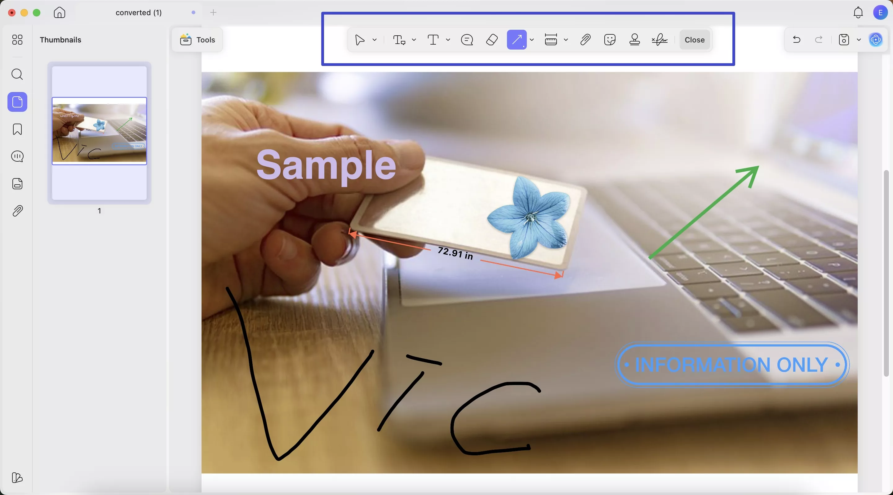 editing, highlighting and annotating pdf