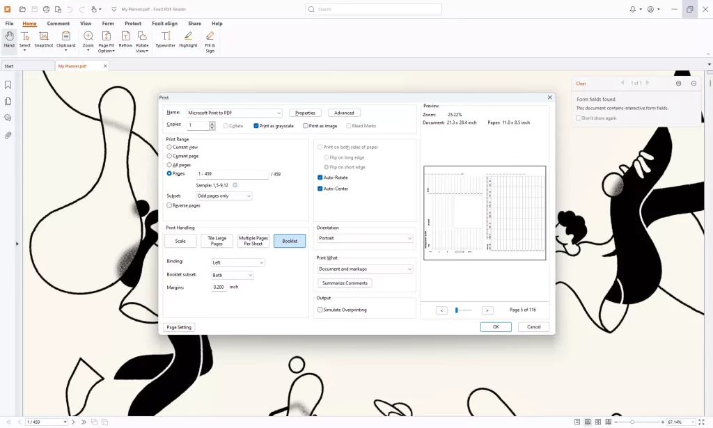 Impresora PDF de Foxit