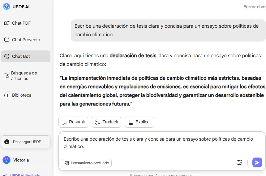 Generar Declaración de Tesis
