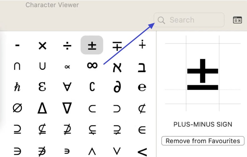 search the desired emoji 