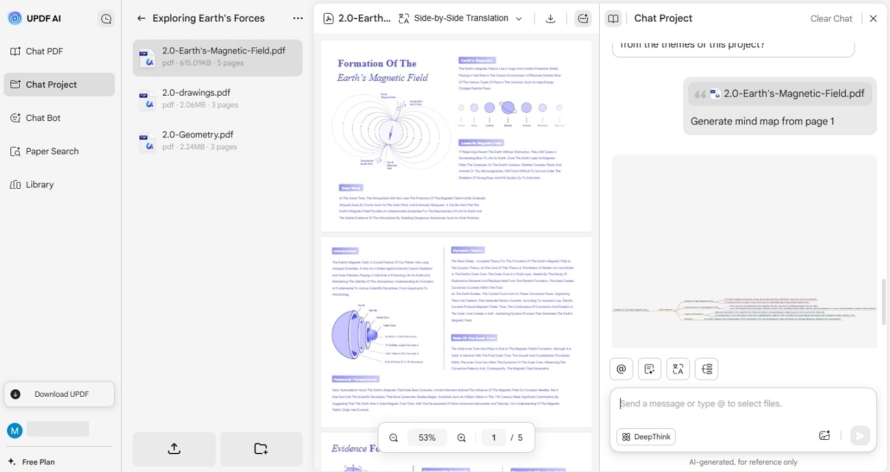 mind map pdf pages