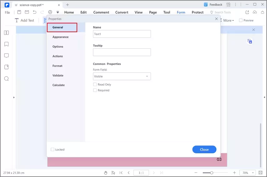 使用 PDFelement 自動填充 PDF 表單欄位