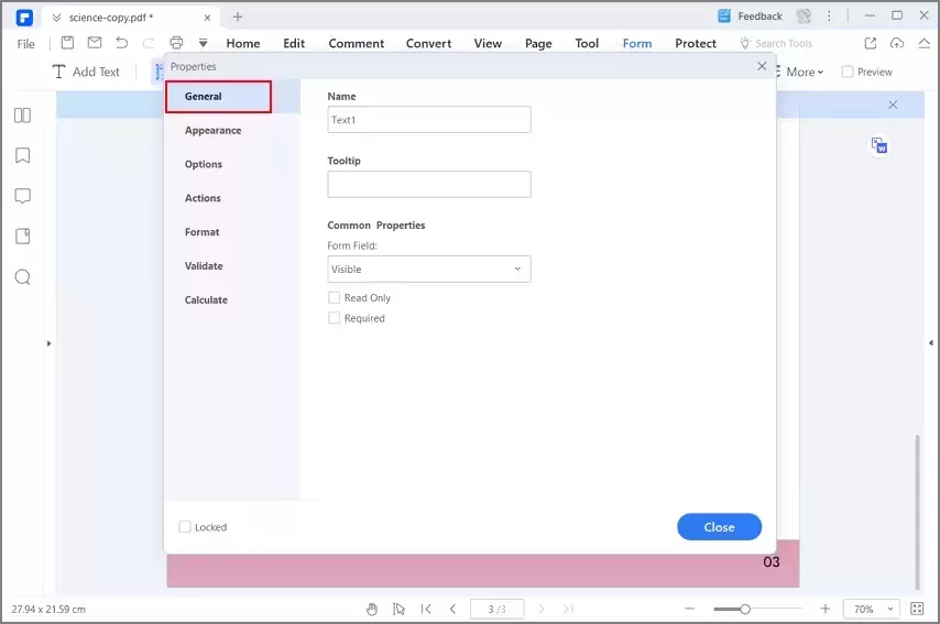使用 PDFelement 自動填充 PDF 表單欄位