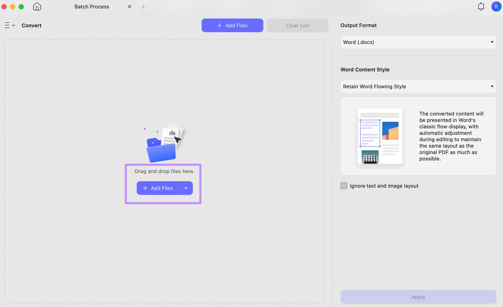 import multiple arw files