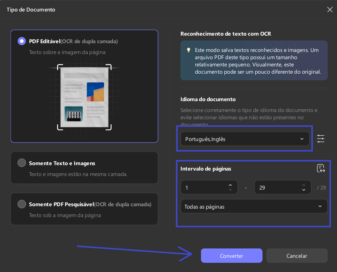 tipo de documento
