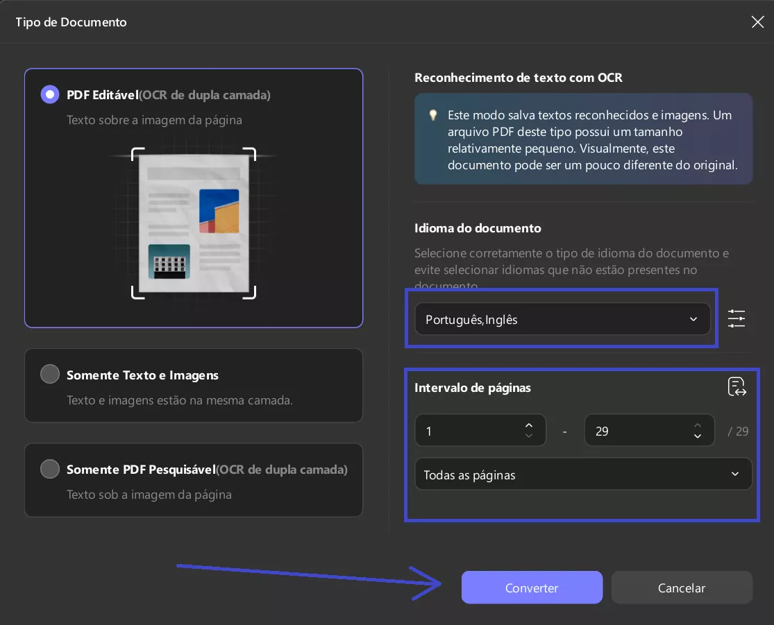 tipo de documento
