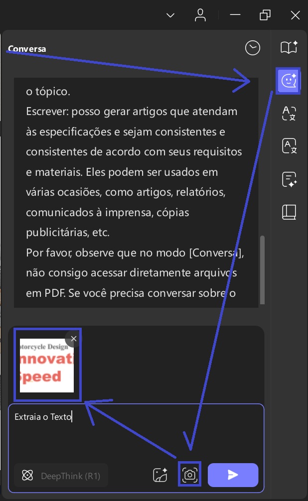 extrair texto