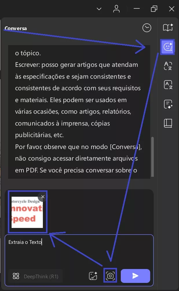 extrair texto