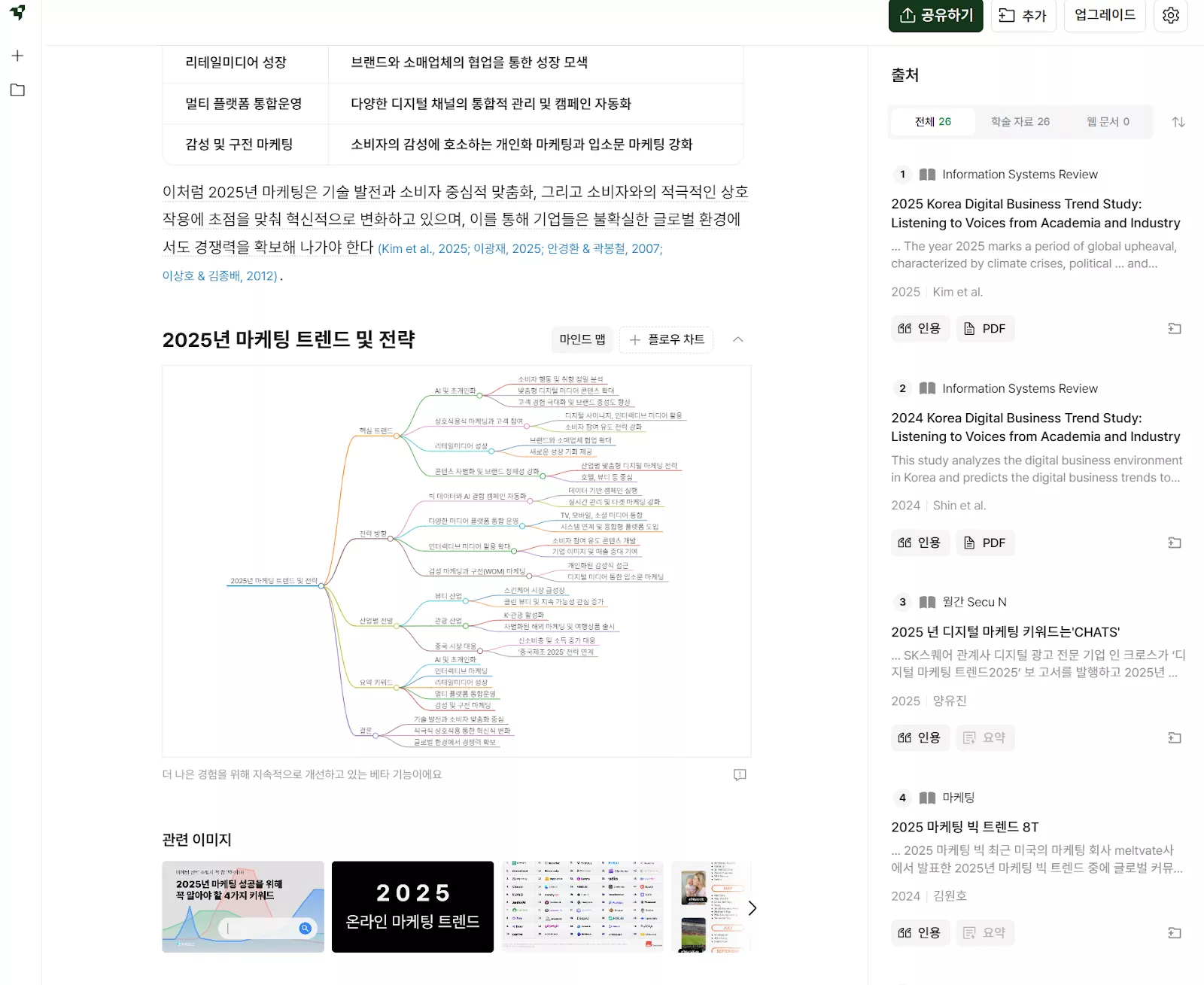 마인드 맵 이미지