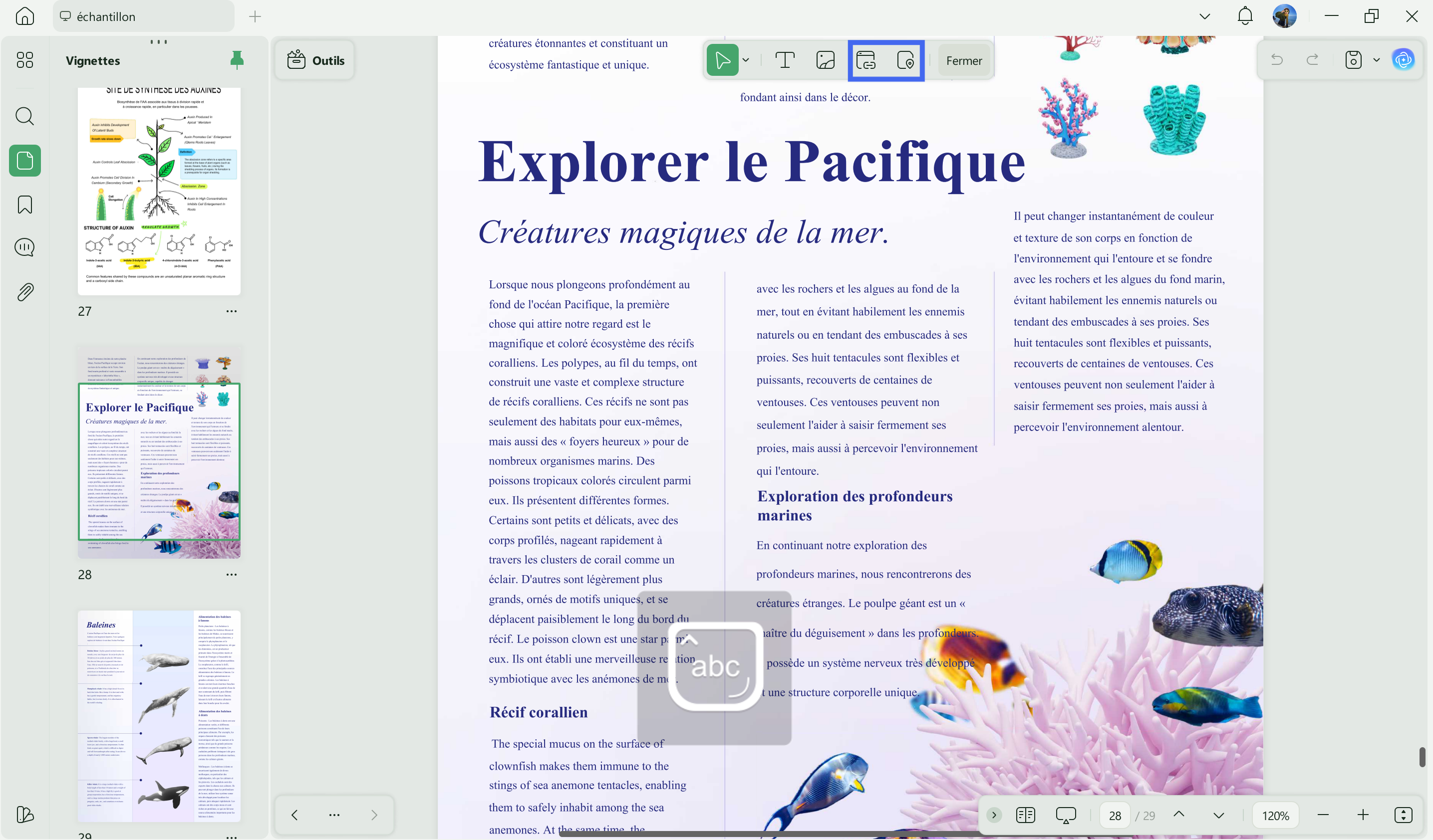 modifier des liens
