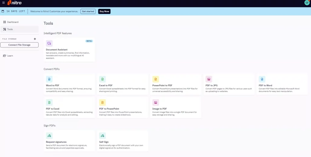 La impresora PDF de NitroPDF