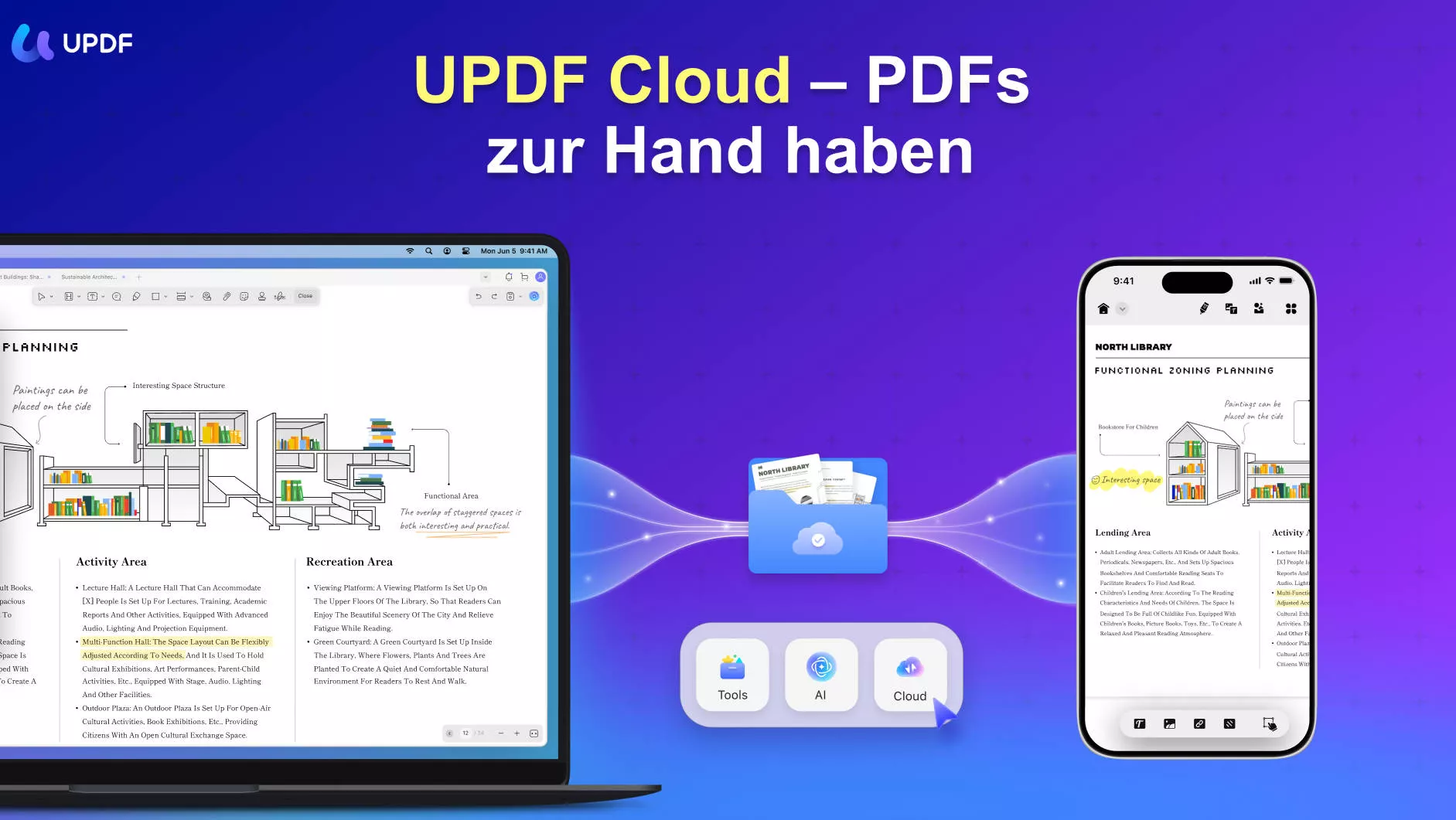 UPDF cloud