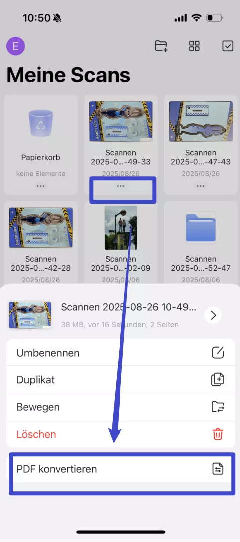 PDF konvertieren