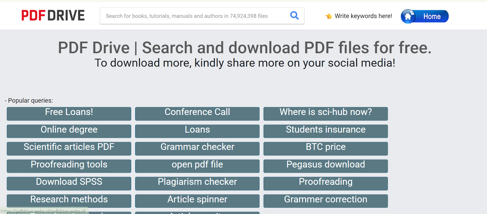 pdfdrive website