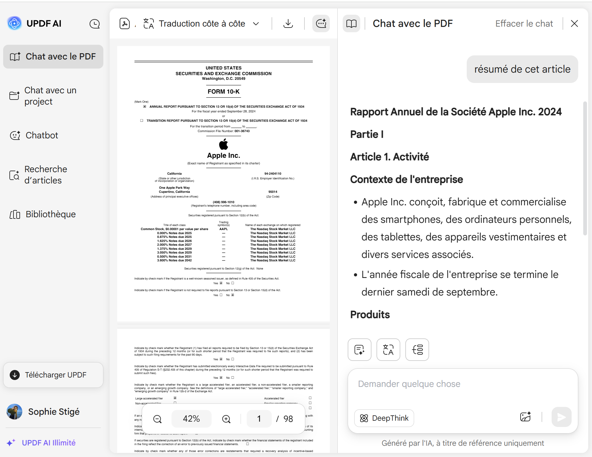 Résumé d'article