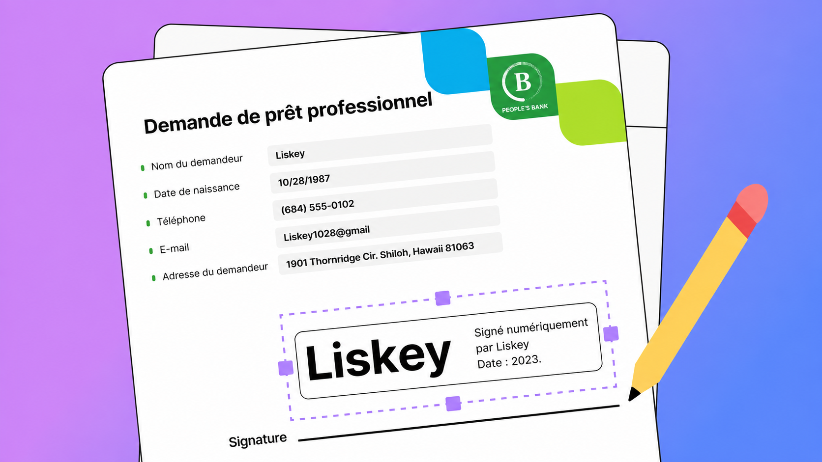signature électronique vs signature numérique