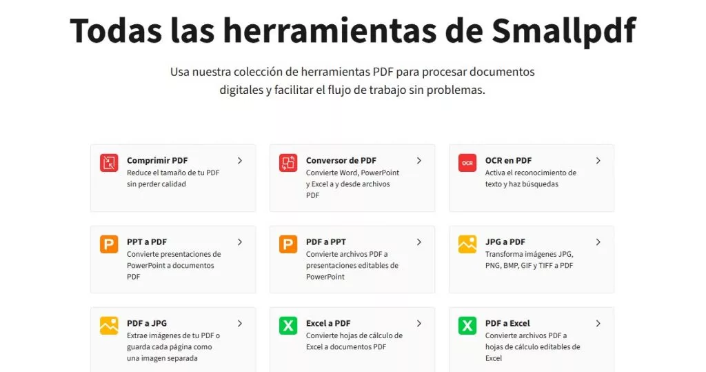 lector smallpdf