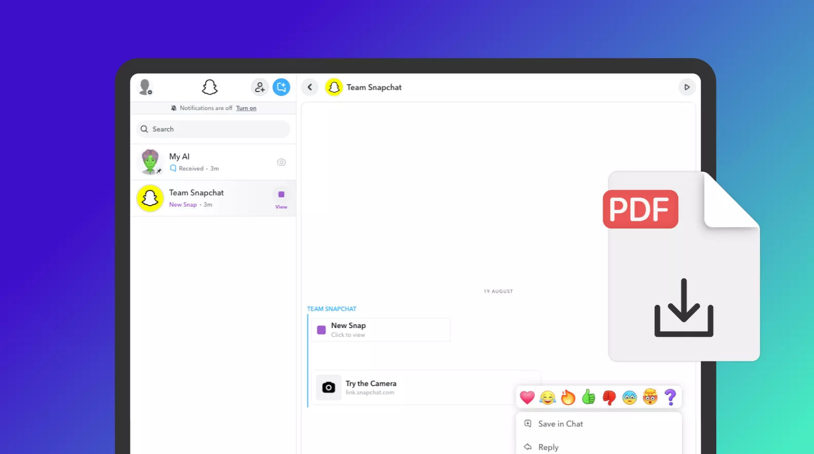 How to Share PDF on Snapchat [Step-by-Step Guide]