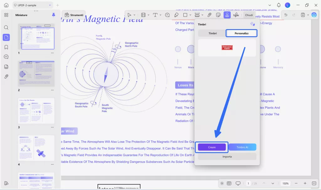 create new stamps it 
