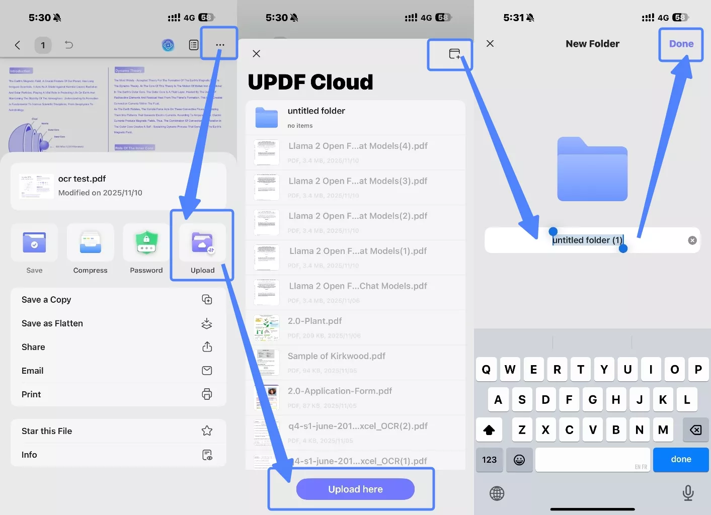 updf file to updf cloud