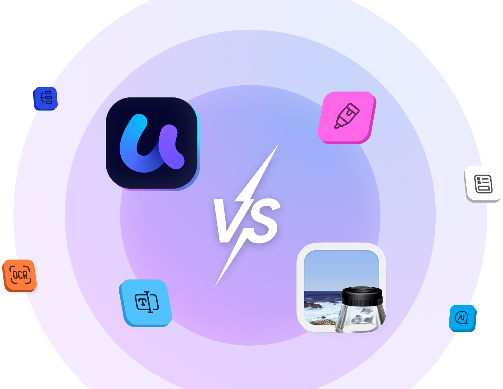 UPDF vs Apple Preview