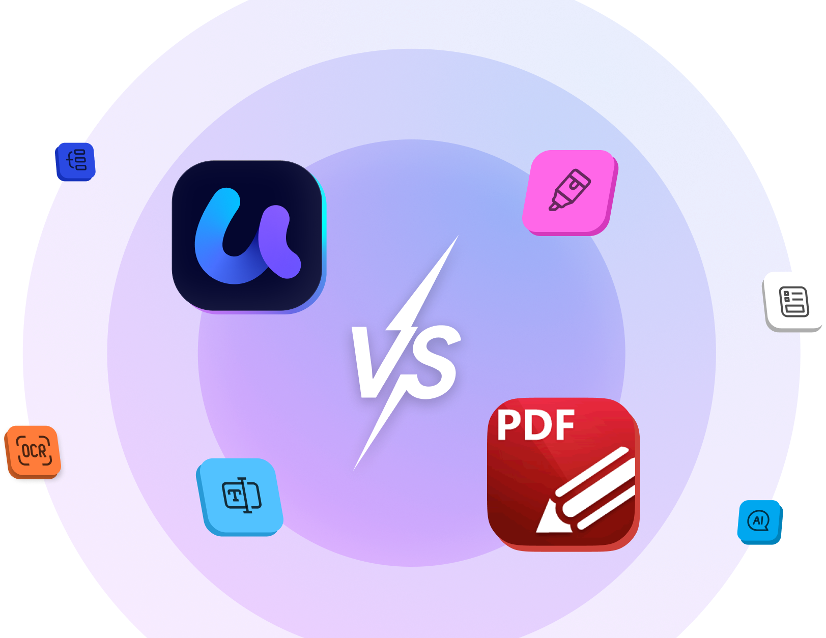 PDF-XChange Editor vs. UPDF