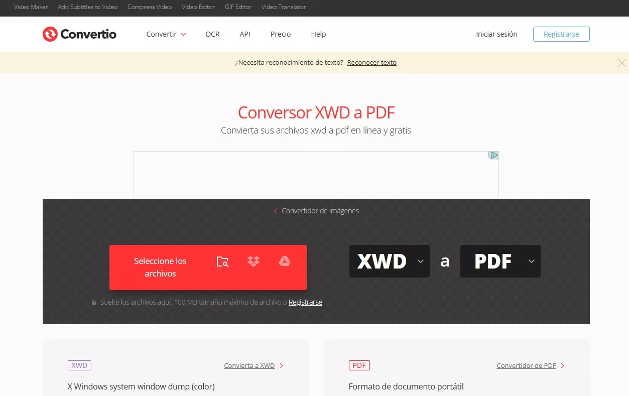 Conversión de xdw a pdf