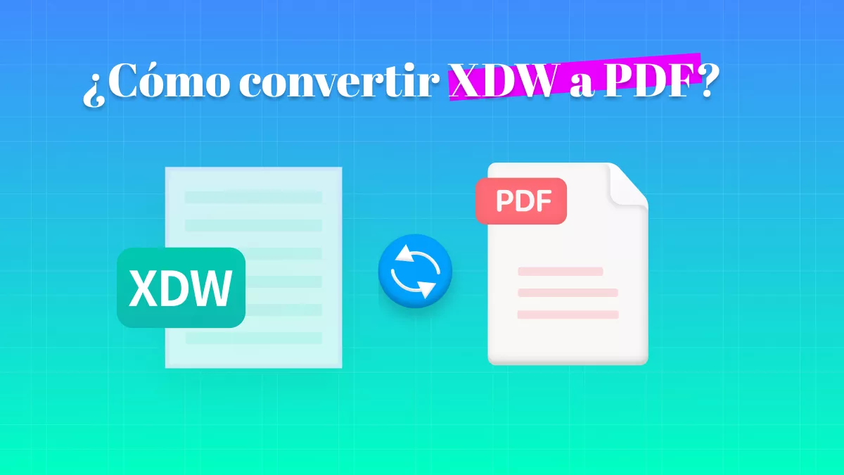 5 formas sencillas de convertir XDW a PDF sin esfuerzo