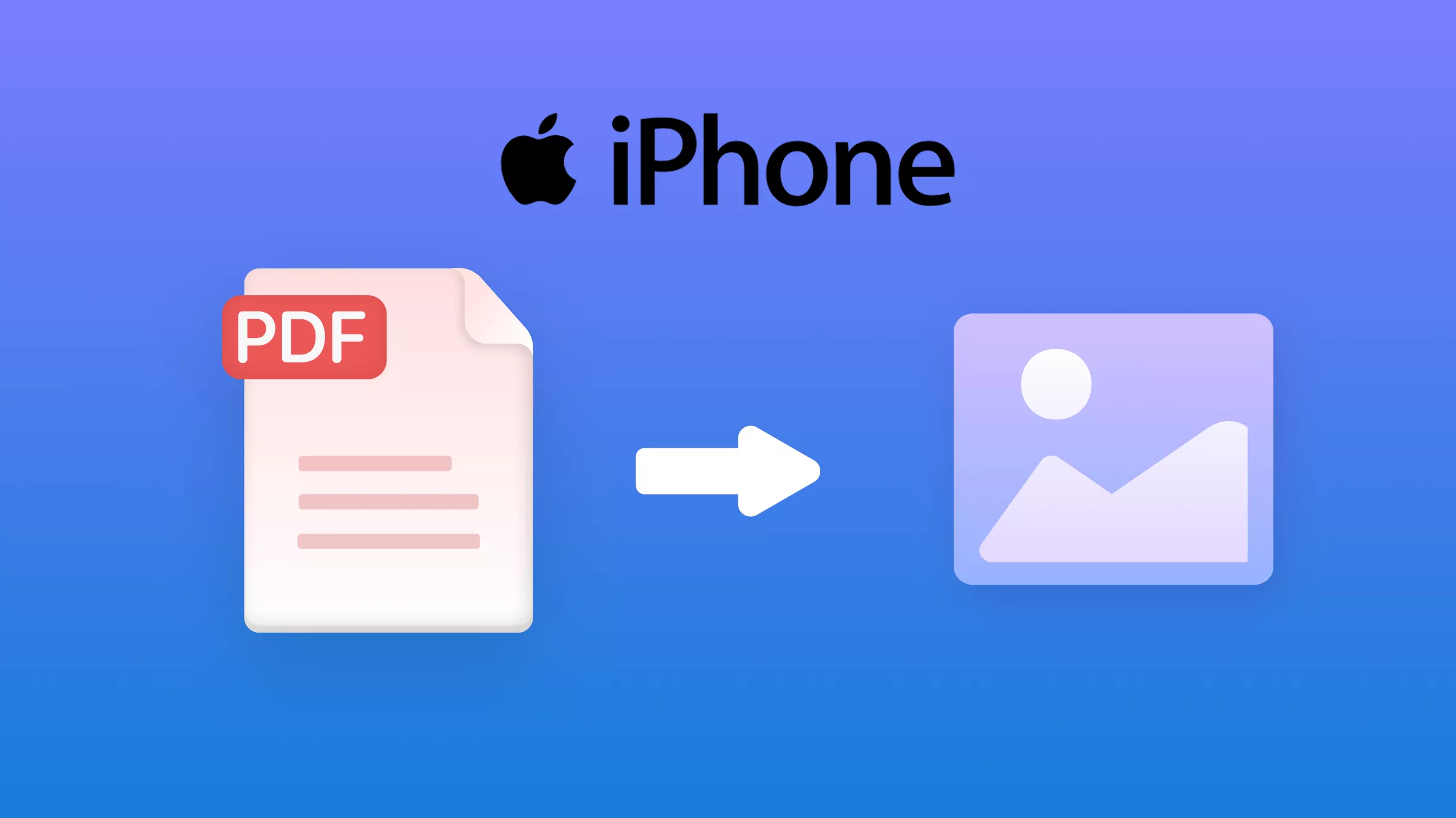 How to Convert PDF to Image on iPhone/iPad? Easy and Fast