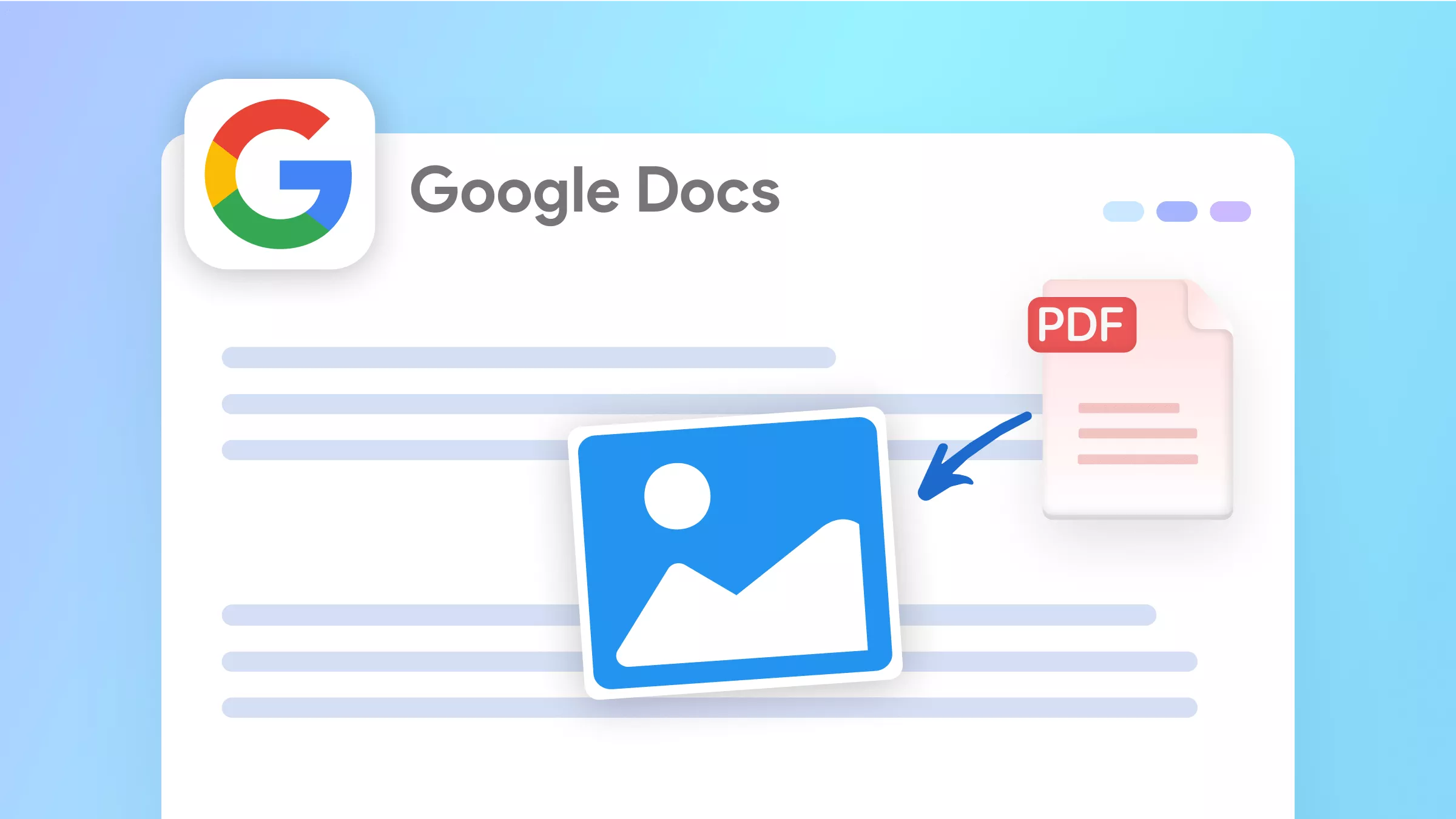 How to Insert PDF into Google Doc As Image? In Seconds