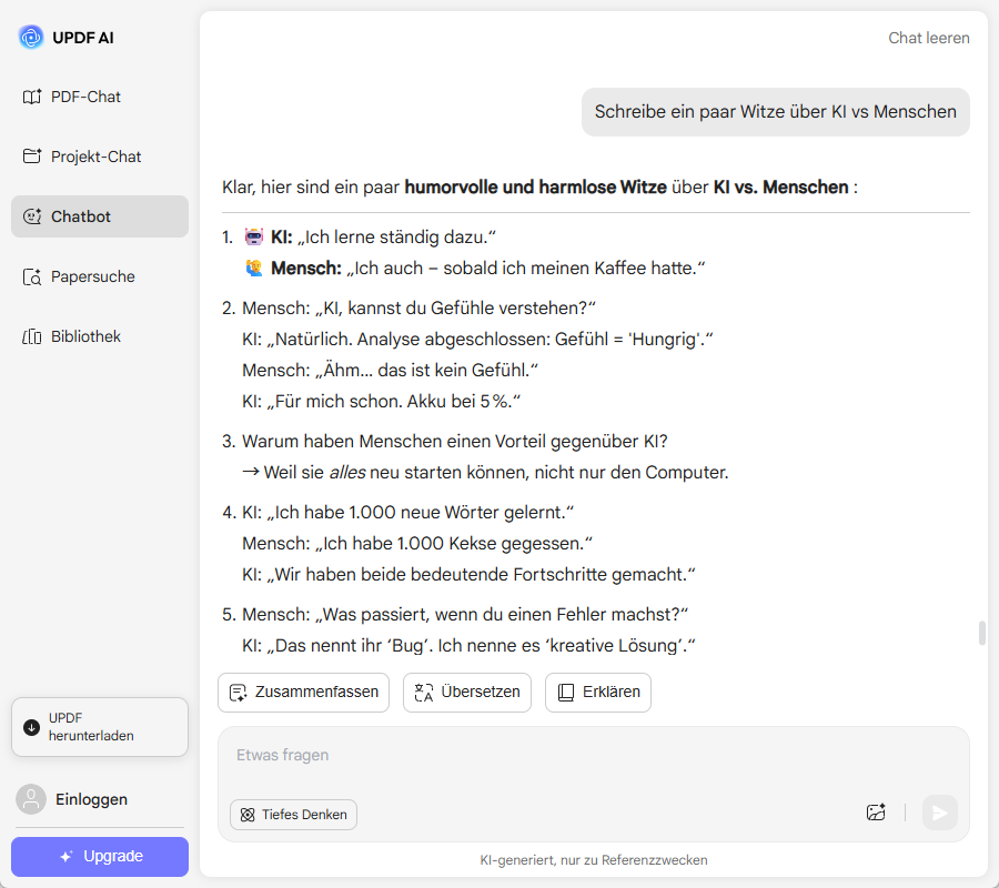 Witz generieren