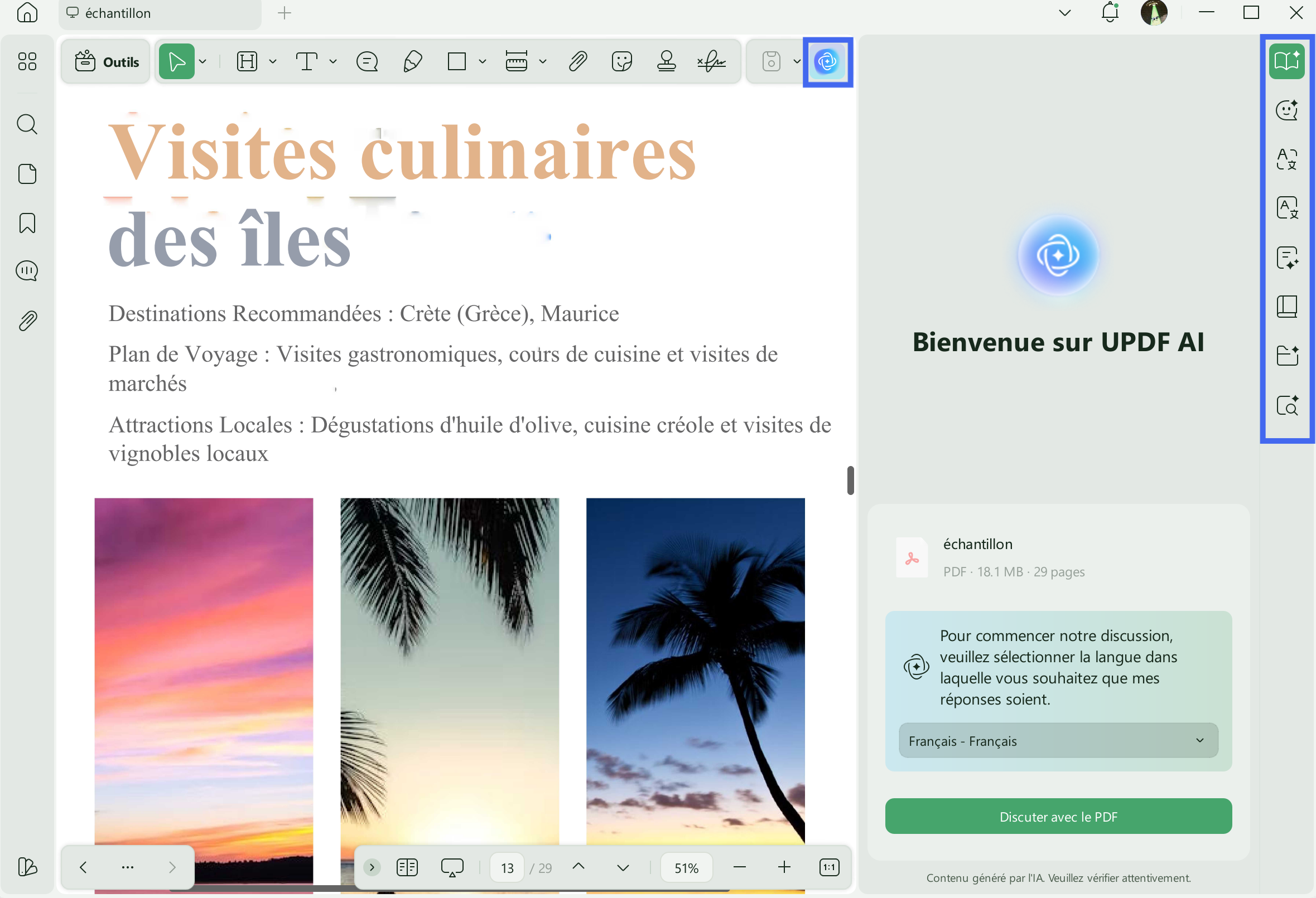 use updf ai for pdf books