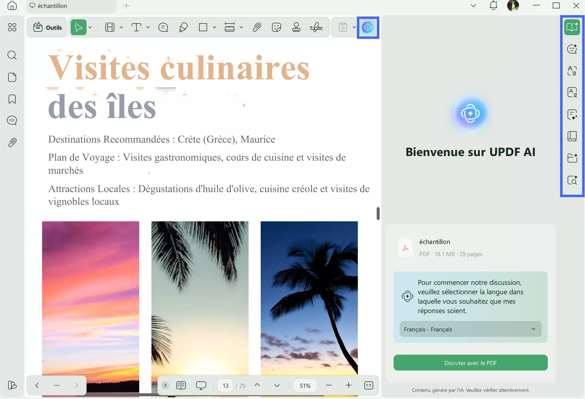 use updf ai for pdf books