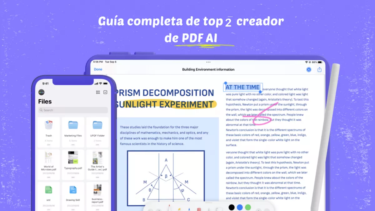 2 Mejores Creadores de PDF con IA para aumentar tu productividad