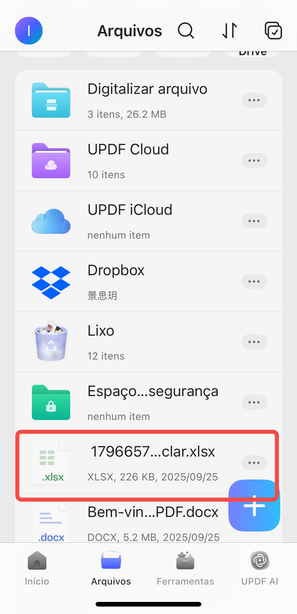 converter para excel