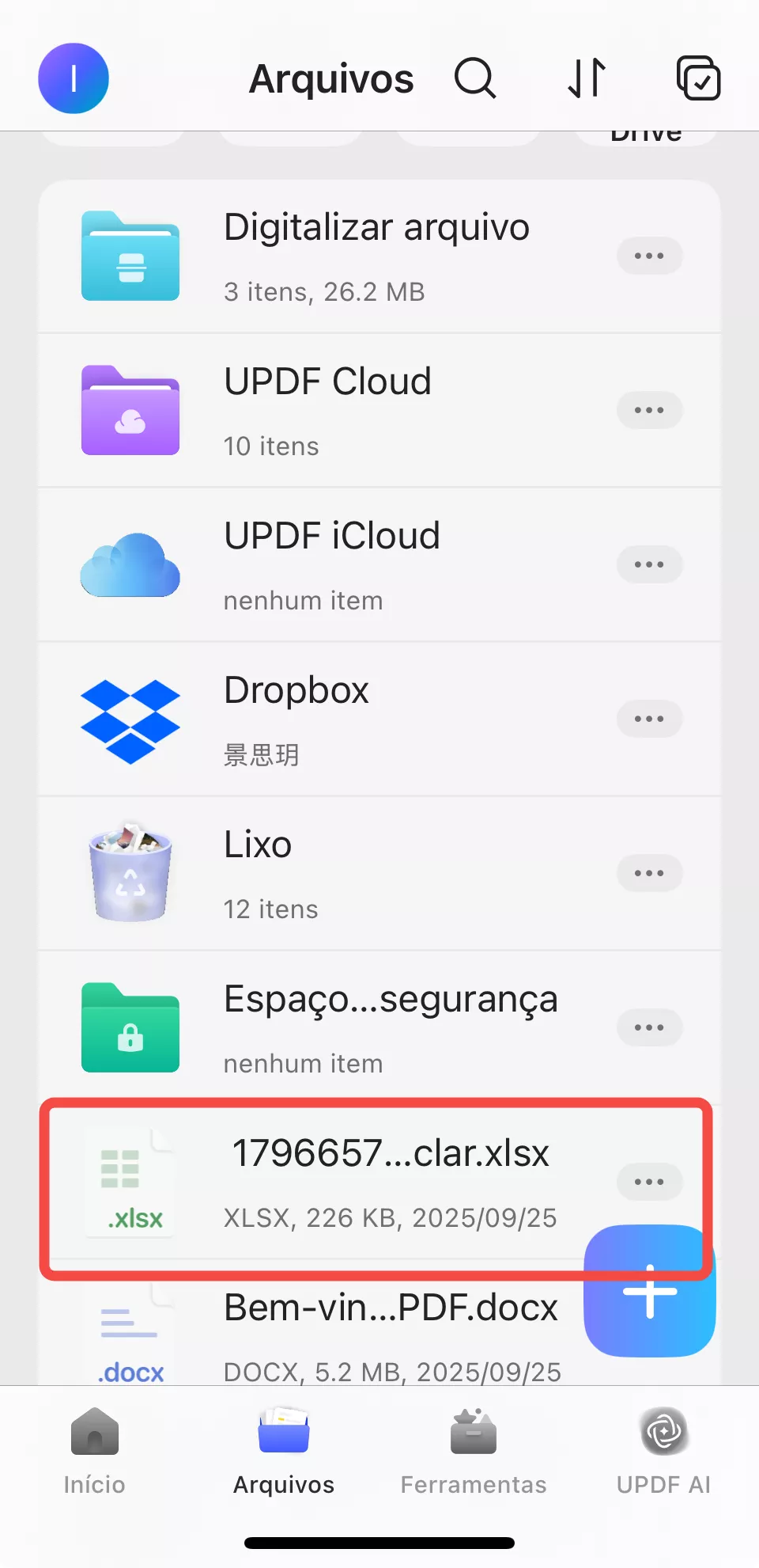 converter para excel