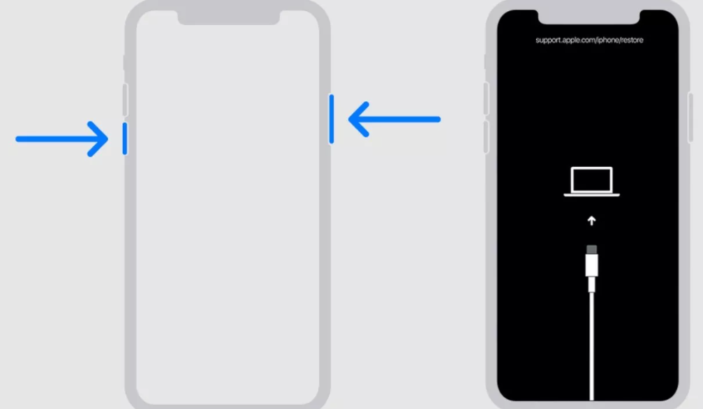 inicialize o iphone no modo dfu