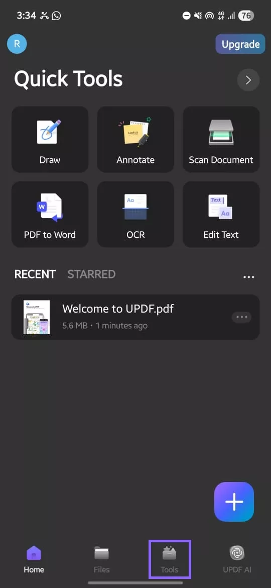 click tools.