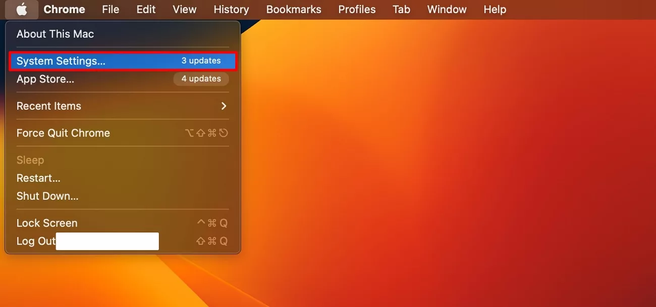 access system settings mac