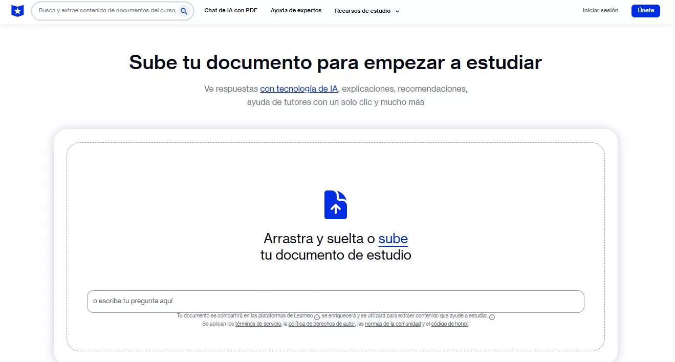 coursehero interface