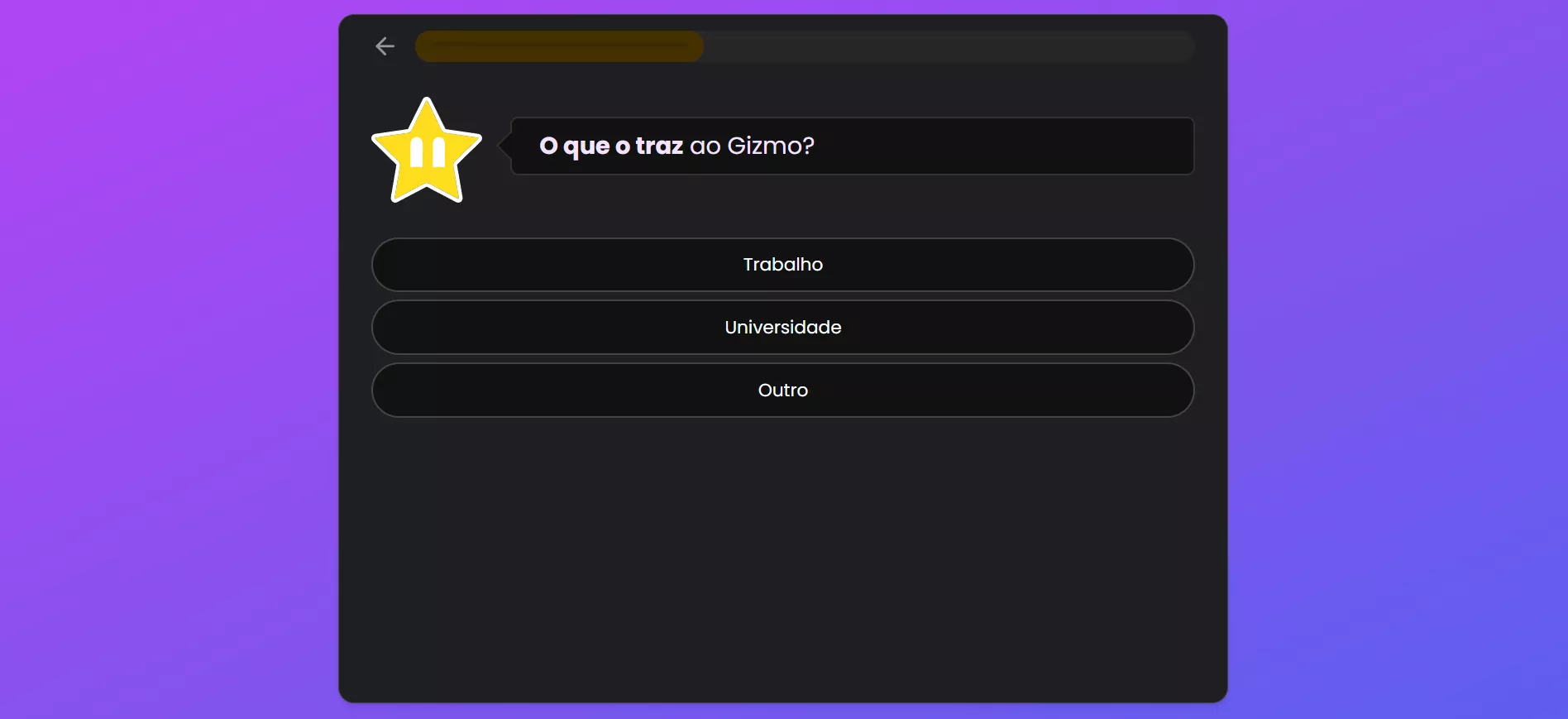 o que o traz ao gizmoz