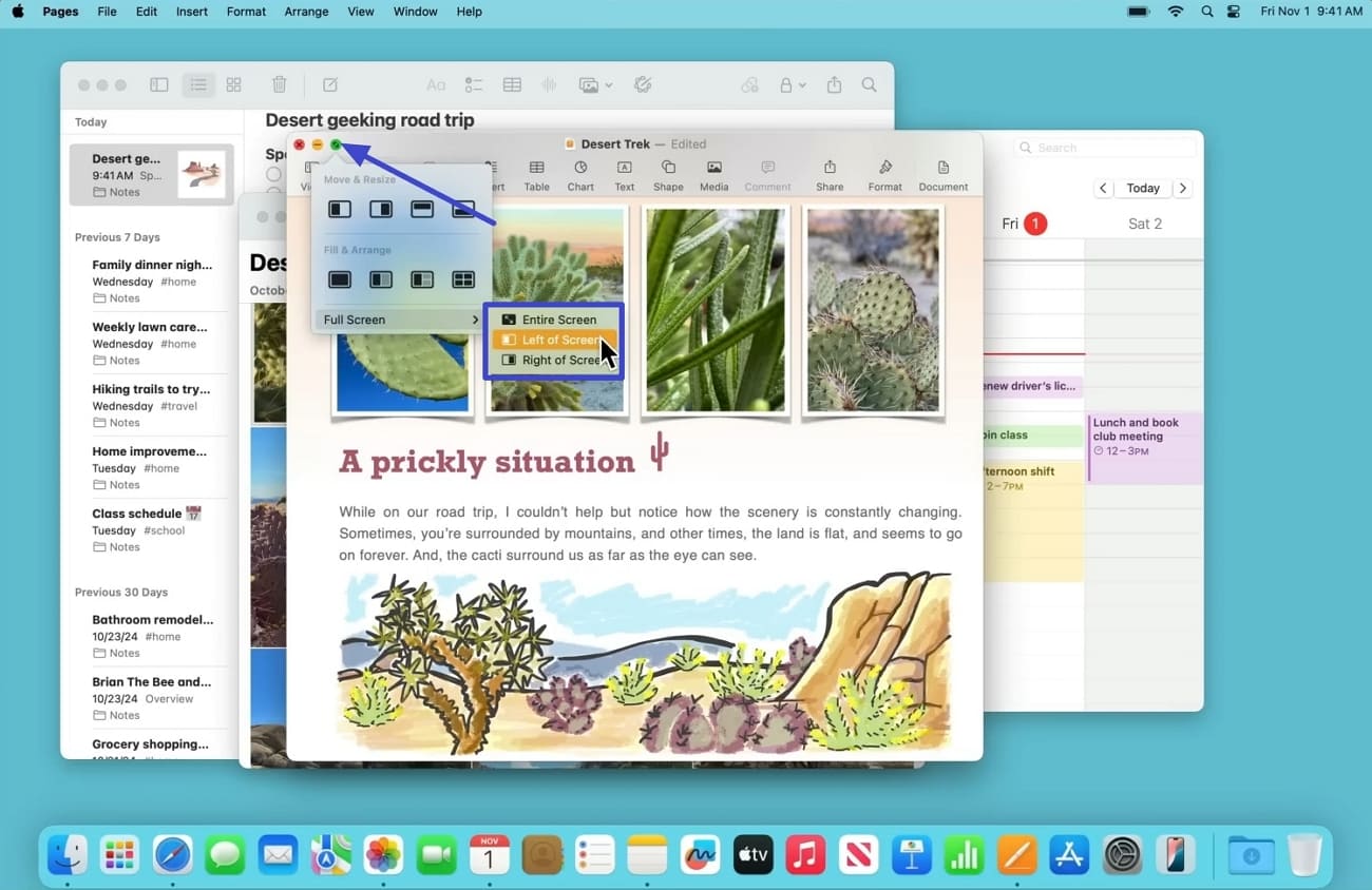 split mac apps for quick tasks