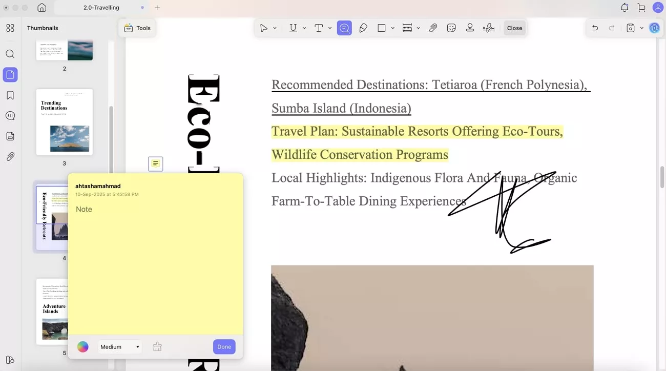 personalize pdf with annotations