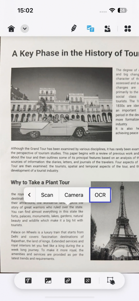 在手機上執行OCR