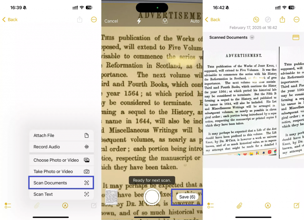 建立一個新備忘錄