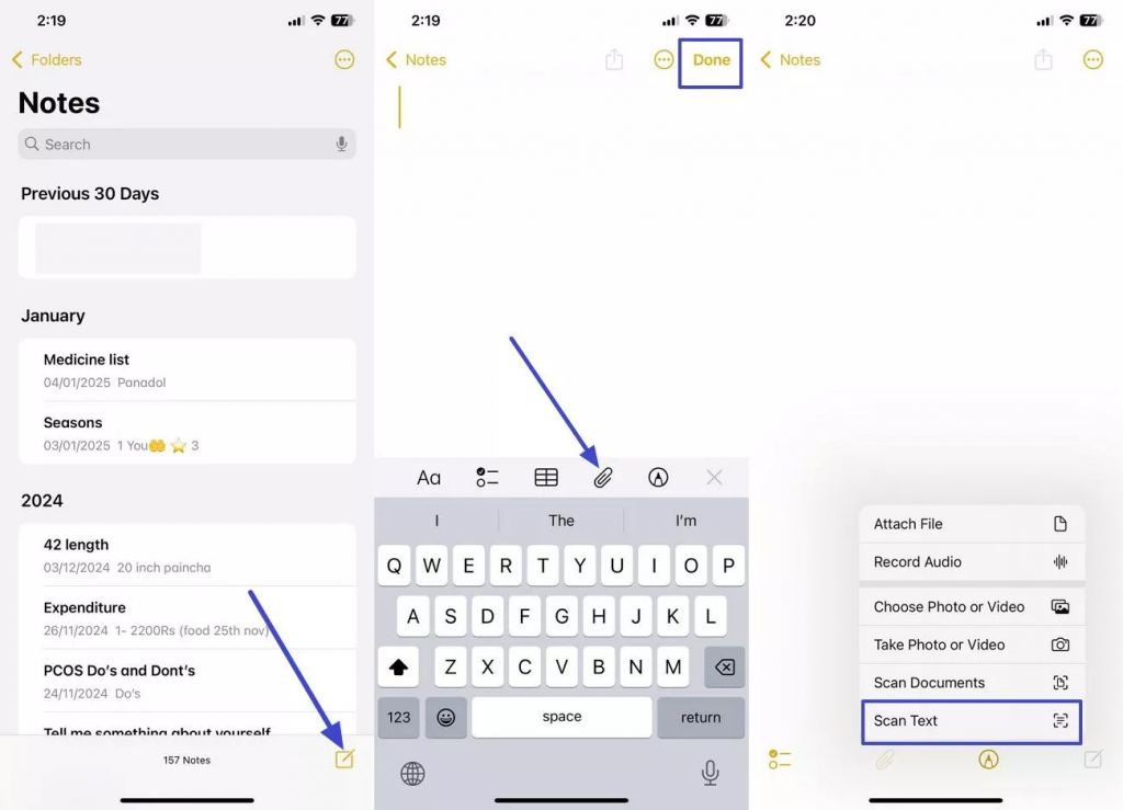 將文字掃描為 PDF 文件