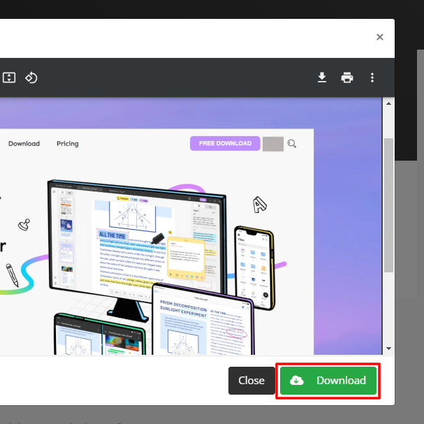download the JFIF file after converted with cloudconvert.