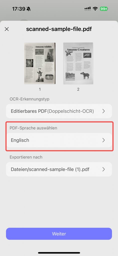 updf-ocr-language